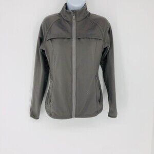 Fabletics Kimmy Performance Jacket Reflective Gray Size Small Running Jogging